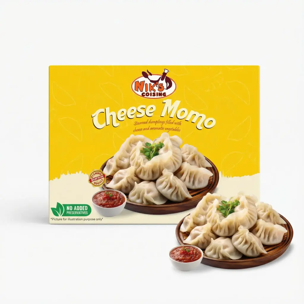 Cheese Corn Momos