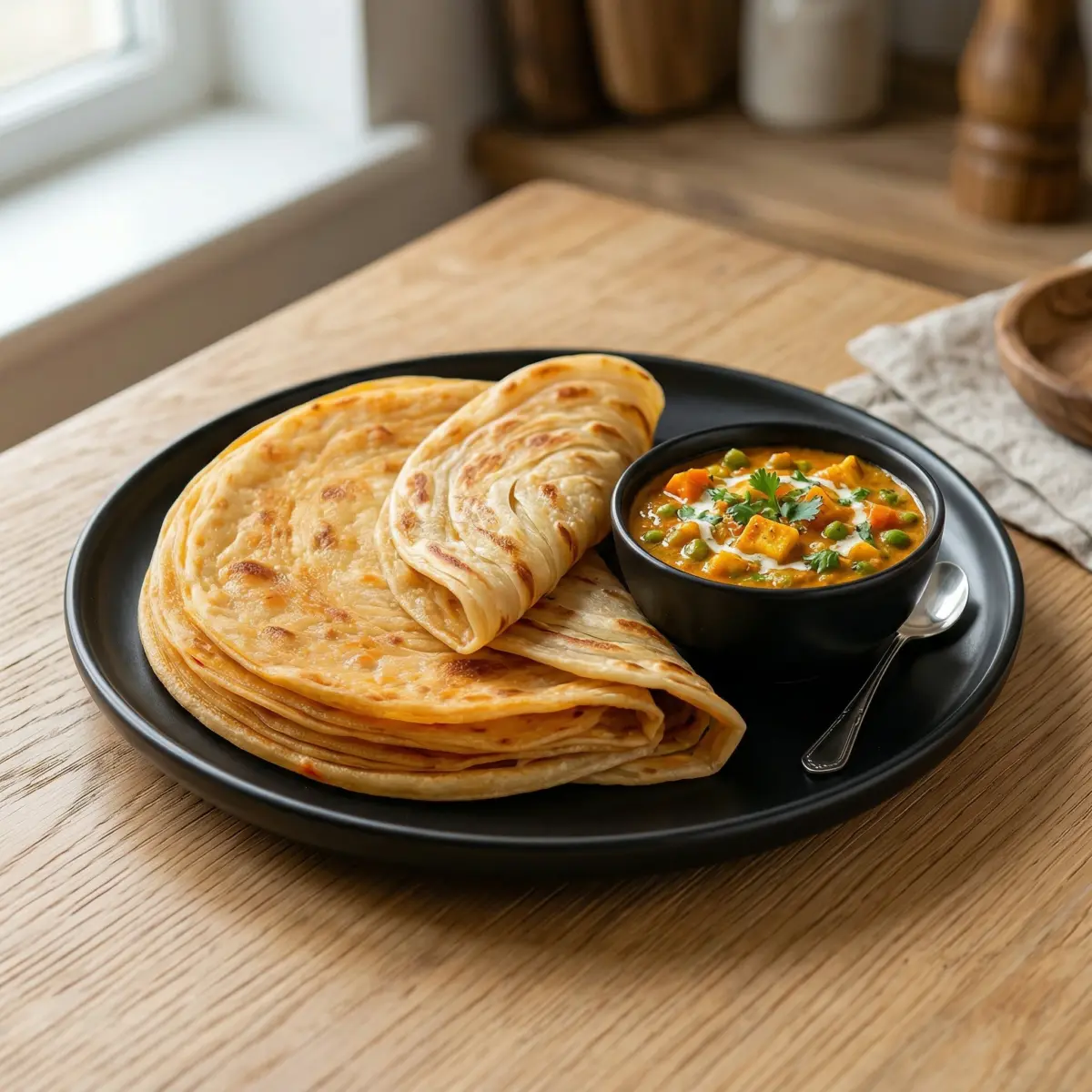 Lachcha Paratha – 4 pcs (400g) | Nik’s Cuisine - Image 2