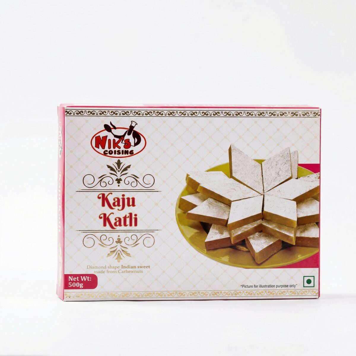 Kaju Katli (500g) | Nik’s Cuisine - Image 2