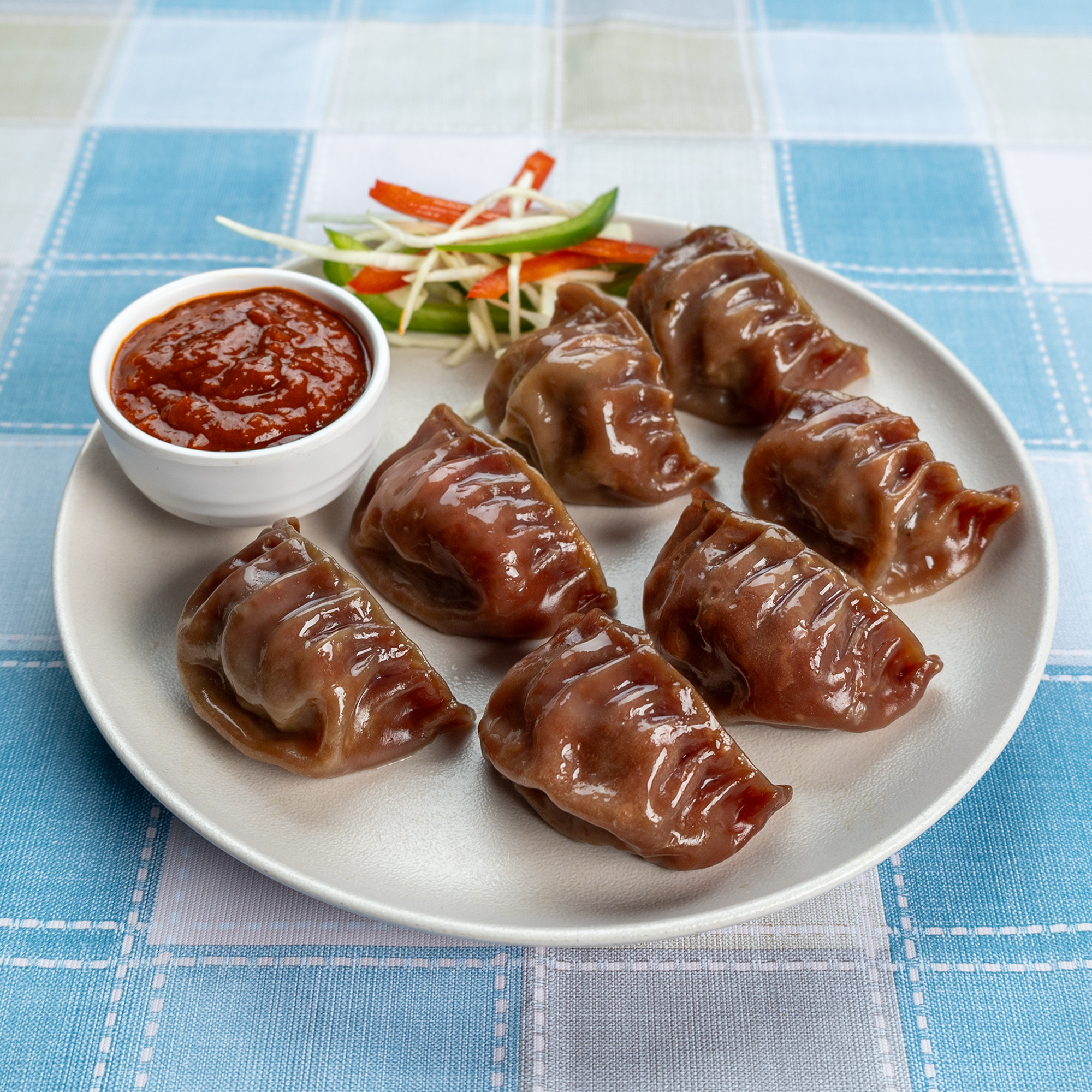 BeefMomosMainNew.jpg Beef Momos Pink (Dimsum) 5 kg (200-250 pcs approx.) - Image 1
