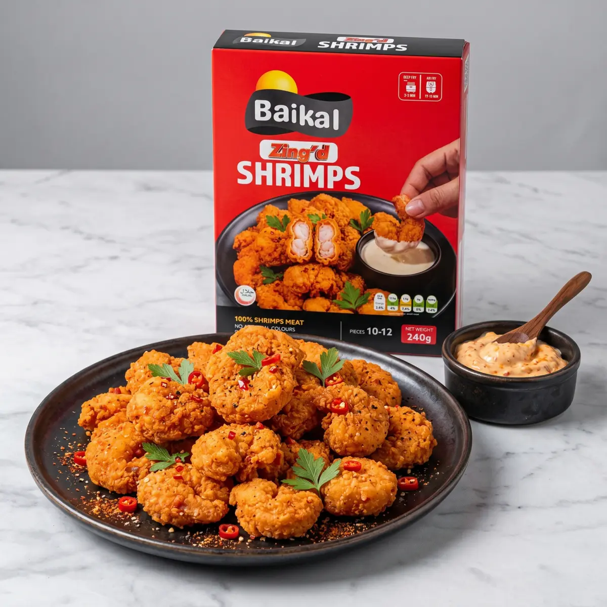 Zing'd Shrimps (250g) | Baikal - Image 2