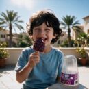 Red Grape 3D Ice Cream | Panda - Image 2
