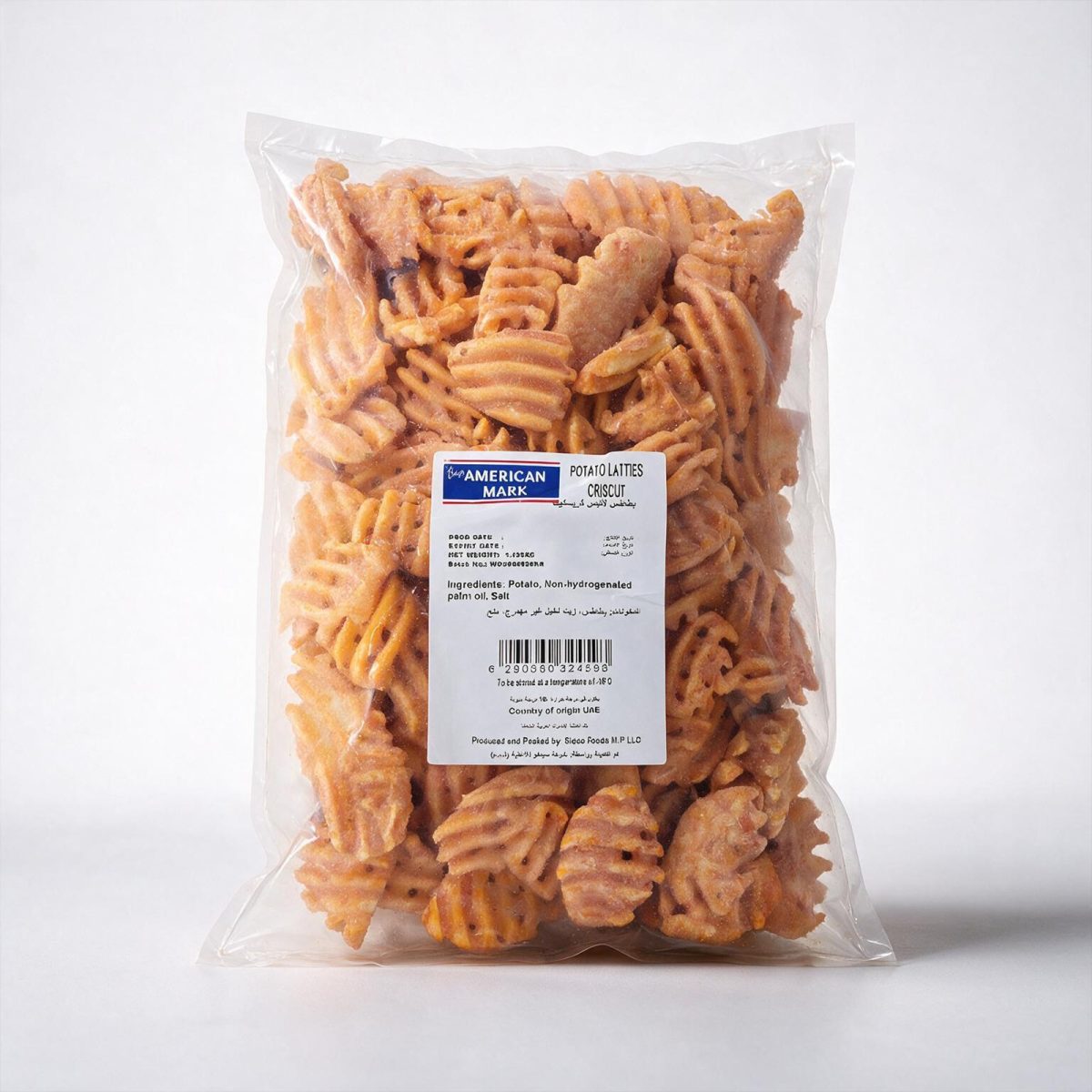 Potato Latties Criscut 6x1.35kg | American Mark - Image 2