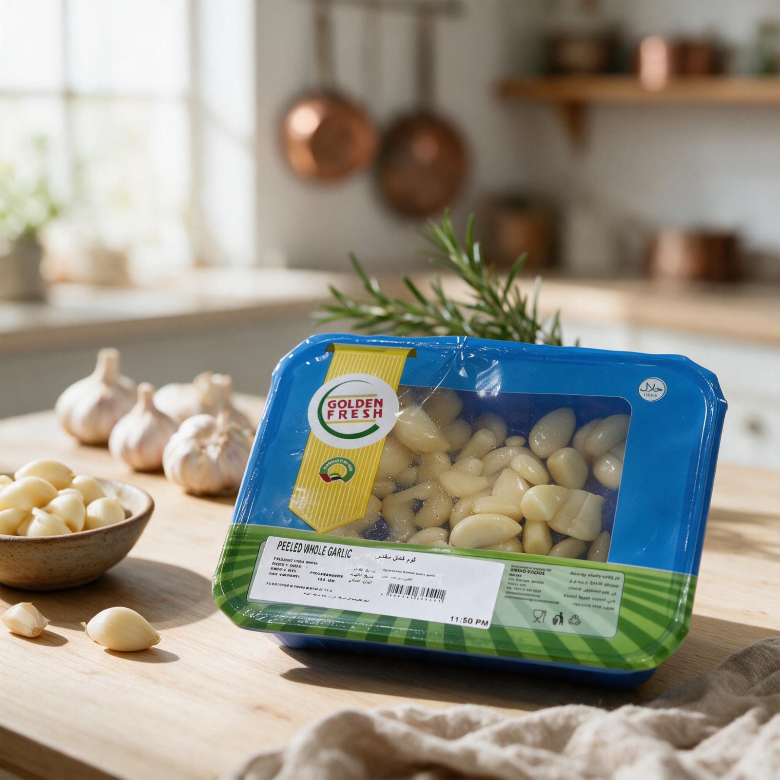 WhatsApp Image 2026-08-14 at 6.00.57 PM (1) Frozen Peeled Garlic 250g | Golden Fresh - Image 1