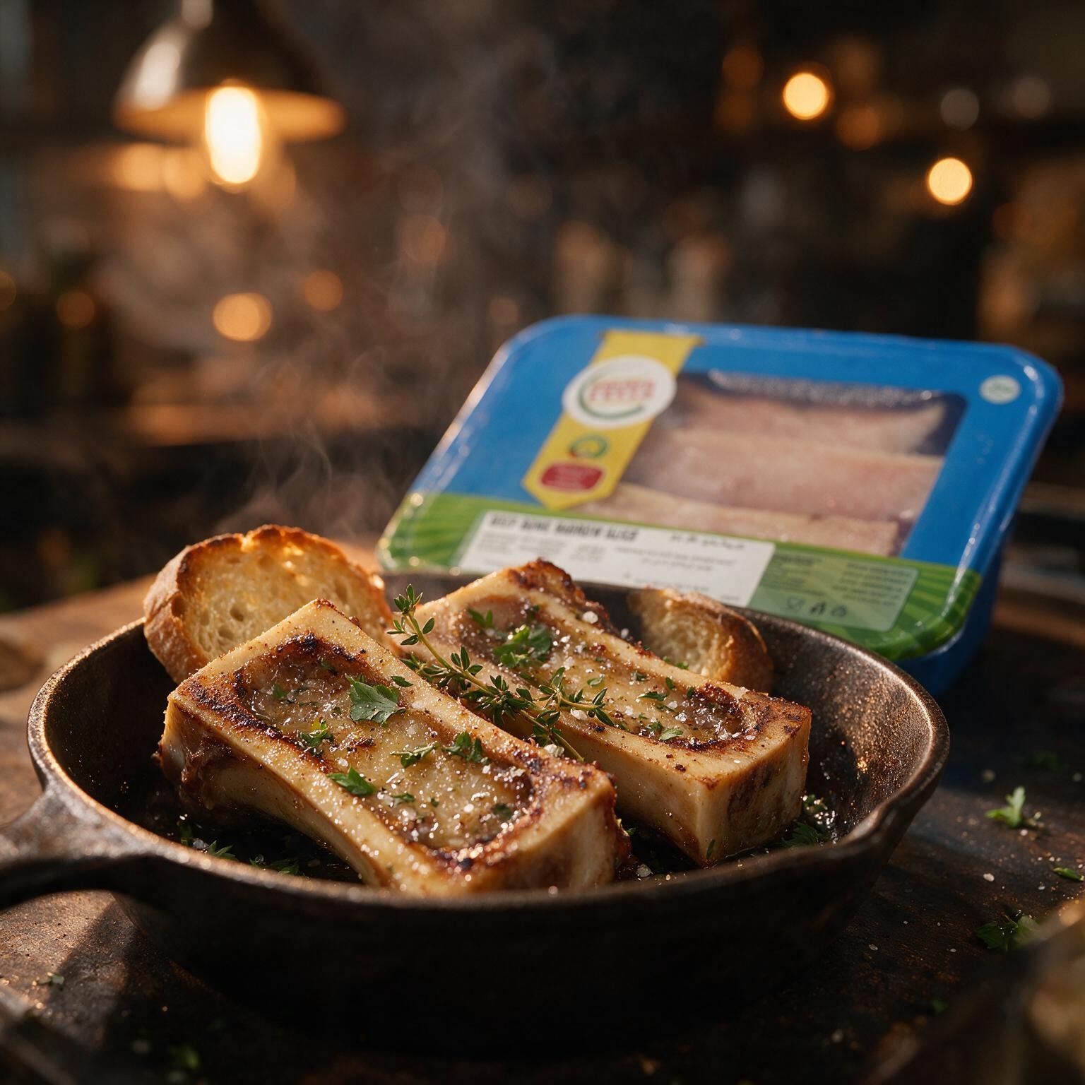 WhatsApp Image 2026-08-24 at 2.27.51 PM Beef Bone Marrow 600g (Slice) | Golden Fresh - Image 1