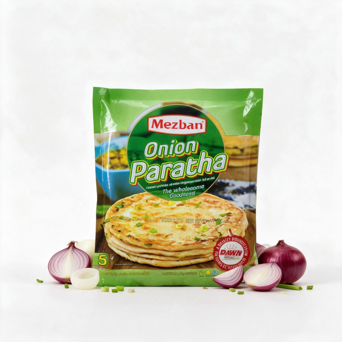 Onion Paratha (5pc) 400g | Mezban - Image 2