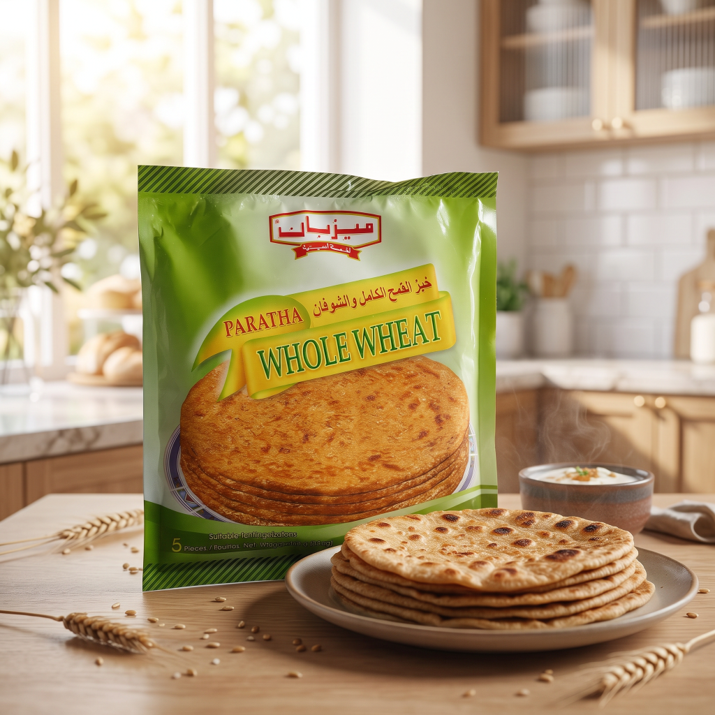 Whole Wheat Paratha (5pcs) 400g | Mezban