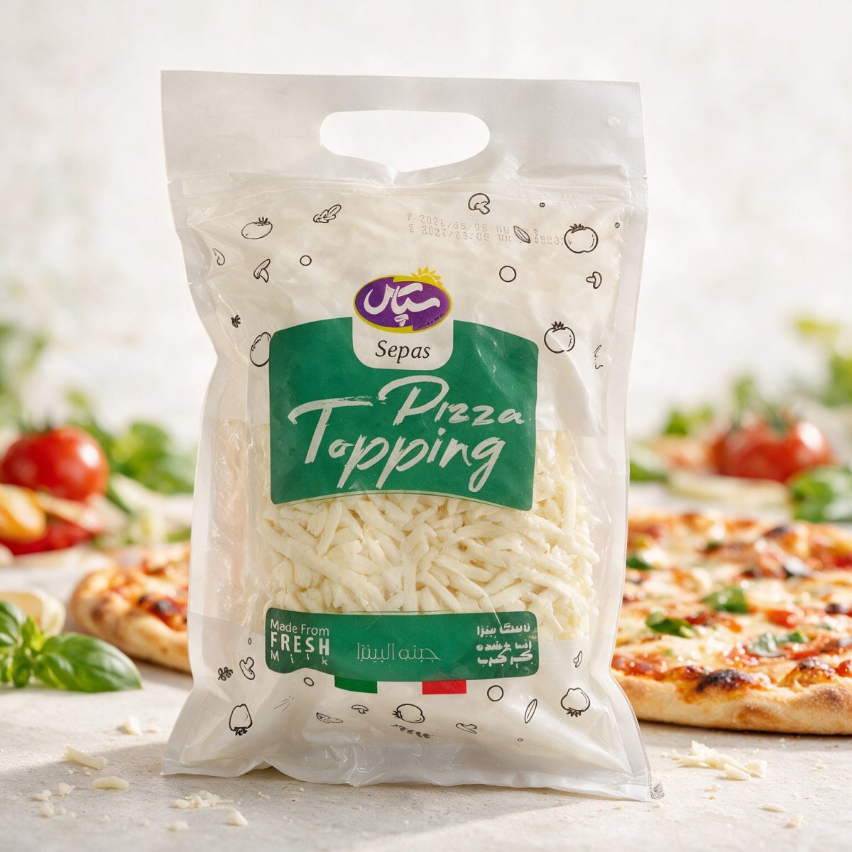 Shredded Pizza Topping 10x1kg | Sepas - Image 2
